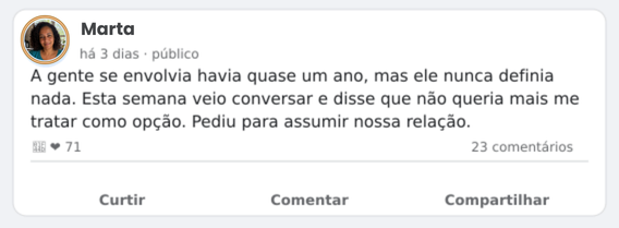 Conversa de retorno de contato